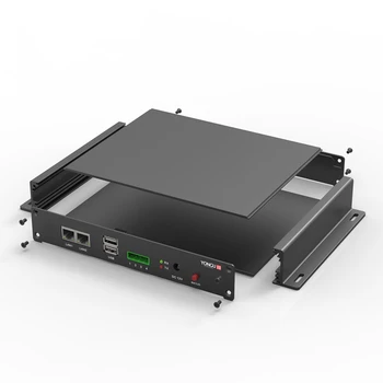

Yonggu 235W35H155Lmm Aluminum Project Extruded Aluminum Box Case Electronic DIY Door Contral Display