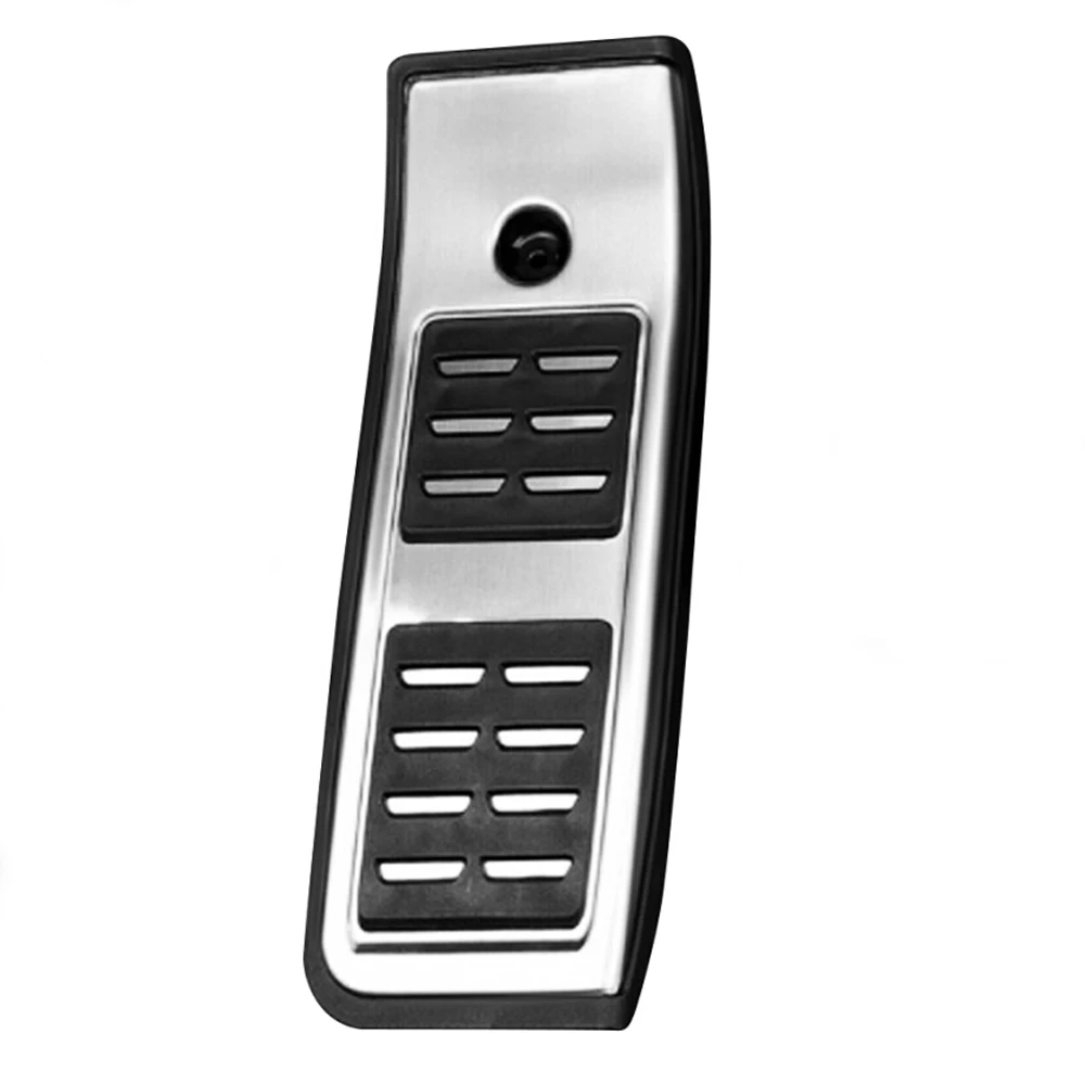 Stainless Steel Fuel Brake Footrest Pedal Cover for Audi A4 B9 A5 F5-Sedan Avant Sport Automatic