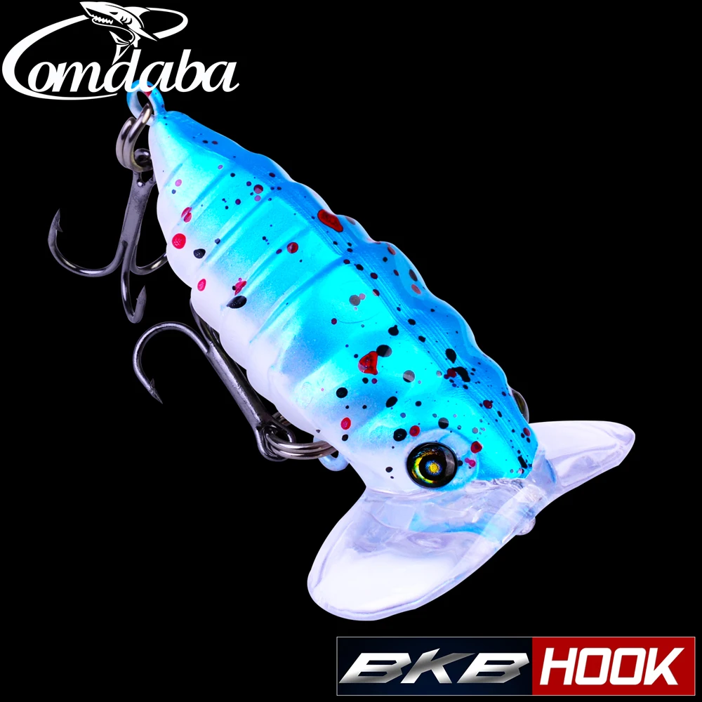 Приманка Цикада для ловли окуня 4 1 57 дюйма/4 15 0 унции 6 цветов|fishing lure|3d eyesbass bait |