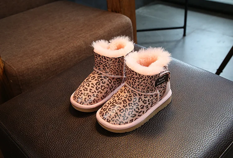 CCTWINS/детская обувь; коллекция года; зимняя модная обувь из овчины для маленьких мальчиков; брендовые зимние ботинки; Детские ботильоны из натуральной кожи; SNB058