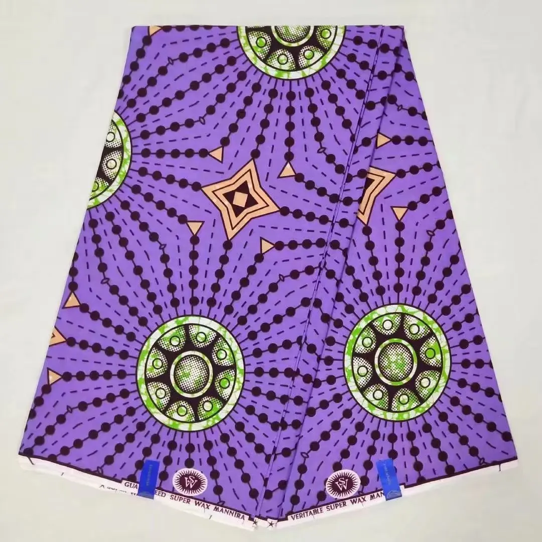 Дизайн настоящий батик в африканском стиле ткань из восковой ткани для женщин платье костюм Высококачественная Анкара нигерийский Печатный Воск Ткань 6 ярдов