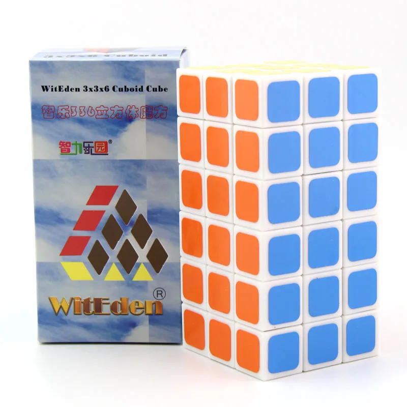 WitEden 3x3x6 кубический магический куб 336 Cubo Magico Профессиональный скоростной нео куб головоломка Kostka антистрессовые игрушки для детей