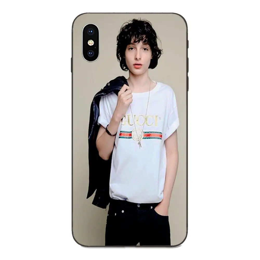 Тонкий чехол Finn Wolfhard Stranger Things для Apple iPhone 4 4S 5 5S SE 6 6S 7 8 Plus X XS Max XR - Цвет: as picture