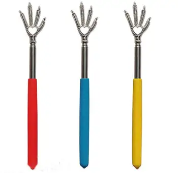 

dhl 1000pcs Handy Stainless Pen Clip Back Scratcher Telescopic Pocket Scratching Massage Kit SN488