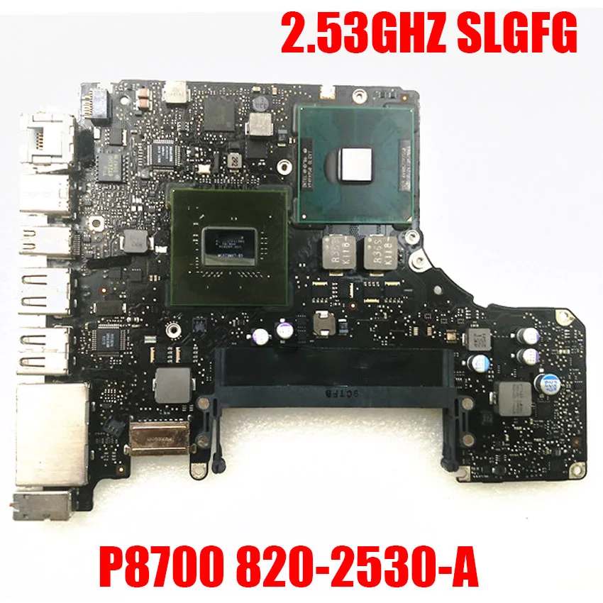 661-5230 2.26 GHz P7550/P8700 A1278 Motherboard For Macbook Pro 13" A1278 Logic Board 820-2530-A MB990 Mid 2009 afbeelding