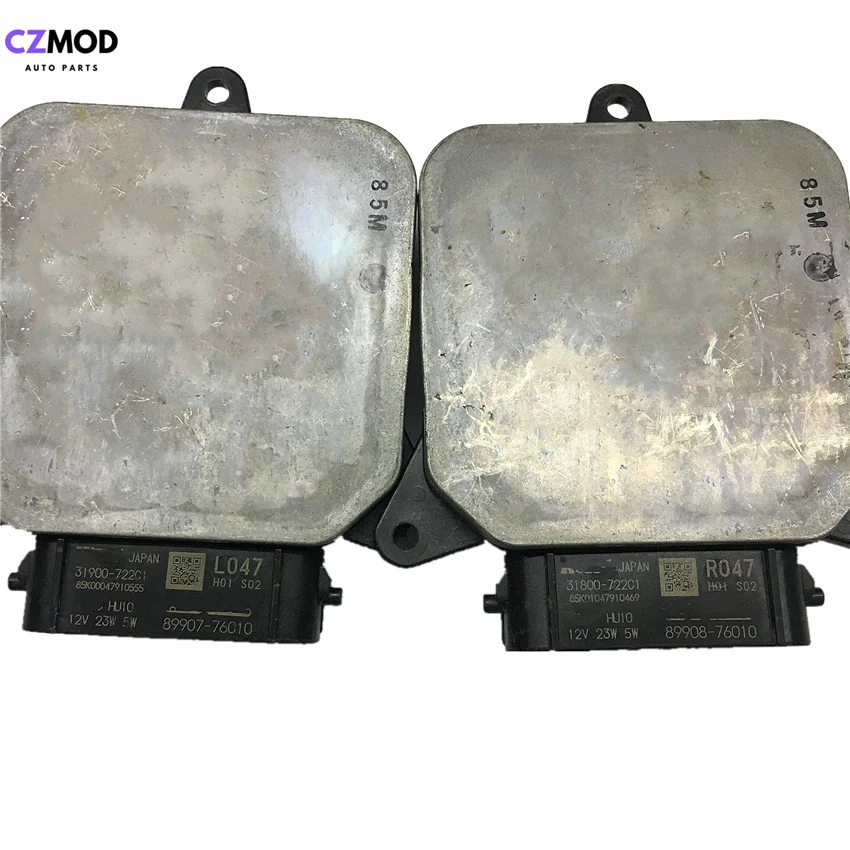 CZMOD 89907-76010 L047 головной светильник светодиодный компьютерный драйвер светильник Управление блок 89907 76010 31900-722C1 Автоаксессуары б/у