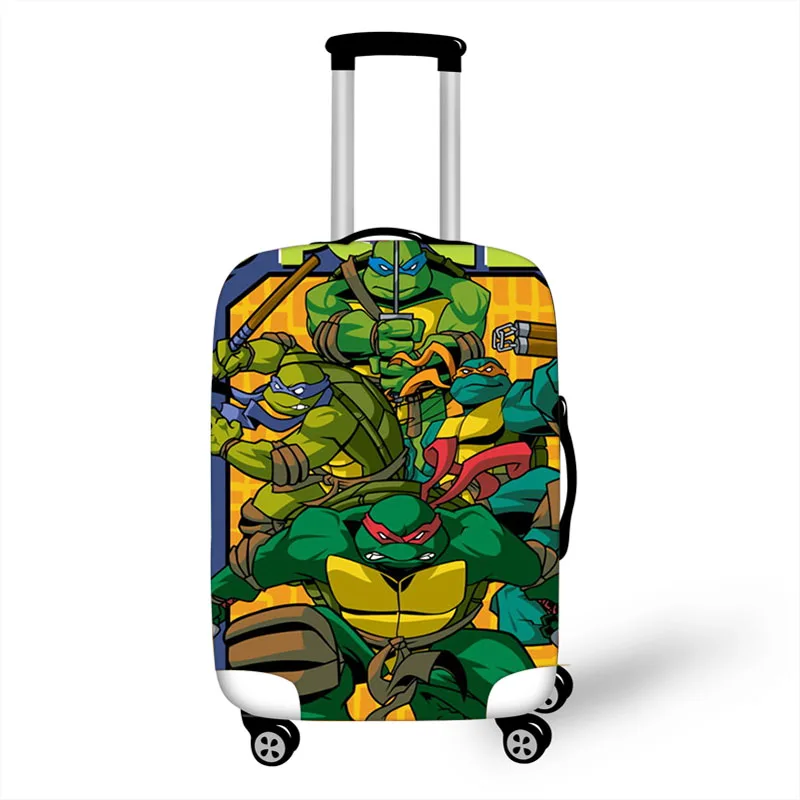 1"-32" Черепашки Ниндзя TMNT толстый Чехол для багажа Аксессуары Эластичный чехол для костюма чехол для путешествий Чехол на колесиках защитные чехлы - Цвет: 017