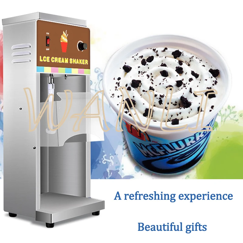 Ice Cream Shaker Blizzard Machine Ice Cream Mixer Ice Reversing Cup Ice Cream Machine Commercial Mixer