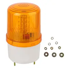 Traffic Light Yellow Outdoor Warehouse LED Warning Light Flashing Beacon Traffic Construction mini traffic light