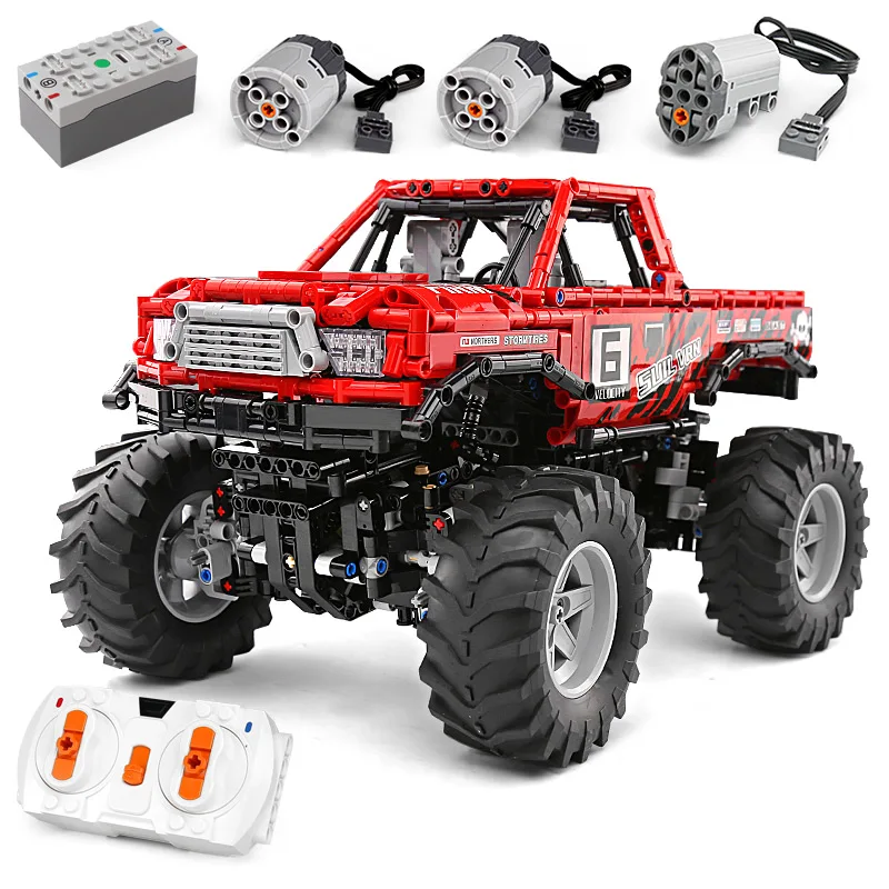 Автомобили MOC Technic игрушки для Toyota Hilux 4X4 внедорожник набор строительных блоков