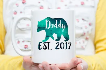 

Bear Dad Mug Friends Mugs Tea Coffee Mug Ceramic Novelty Friend Gifts