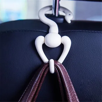 

High Quality Durable Car Back Seat Headrest Hanger Storage Hooks for Groceries Bag Handbag