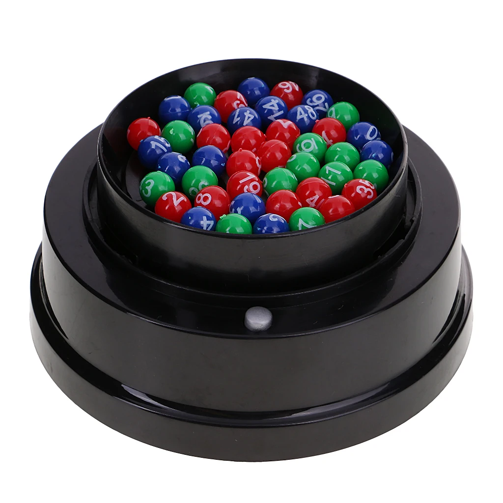 Quality Mini Electric Lucky Number Picking Machine for Lottery Bingo Games Business Promotion Restaurants Cafes Game Supplies