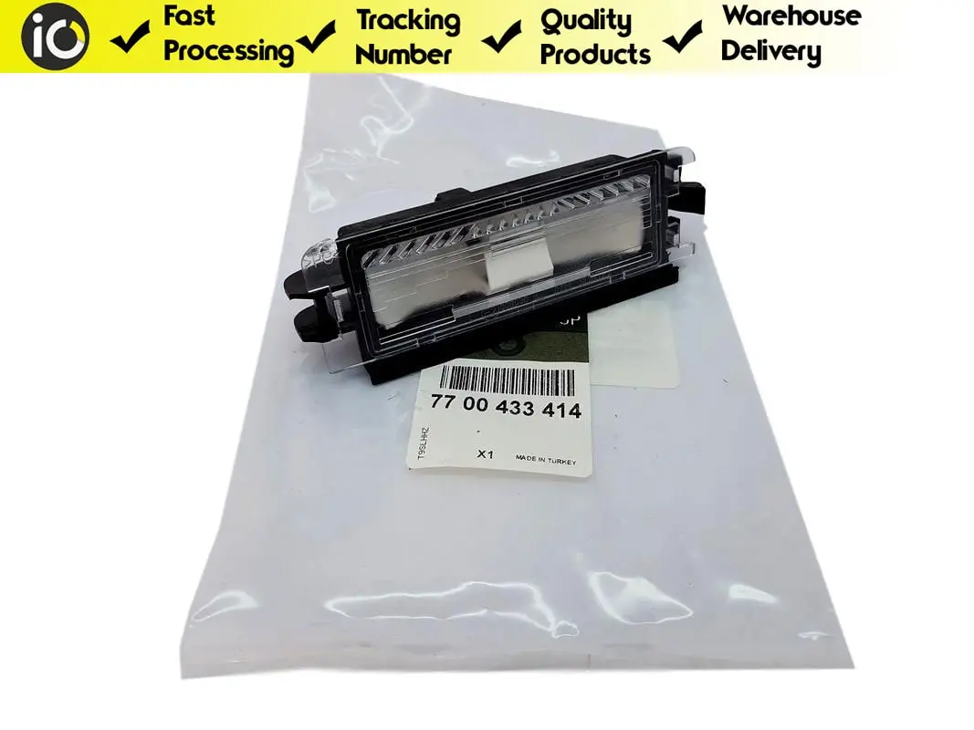 Targa Lampada Luce Originale Twingo Clio Logan Symbol Sandero Oem 7700433414 Spedizione Veloce Dalla Turchia