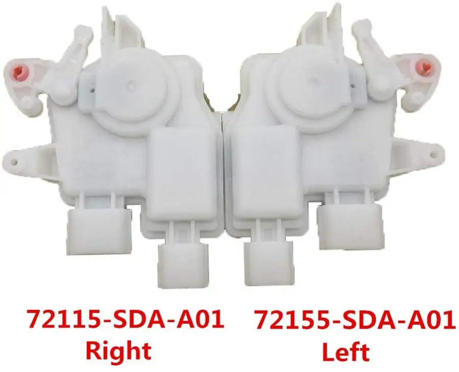 Силовой дверной замок приводы передний левый+ правый 72155SDAA01 72115SDAA01 для Honda Accord Ridgeline Acura