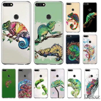 

Mobile Phone Case TPU For Huawei Honor 7A 7C 7X 6A 8 8X 8C 9 9X View 20 Note 10 Lite Cover Chameleon Shell