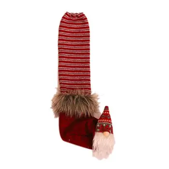 

Christmas Swedish Gnome Chair Foot Table Sock Leg Cover Protector Sleeve Decor 57BB