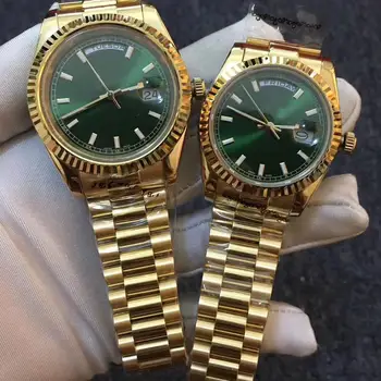 

luxury band watch DAYDATE automatic mechanical 36mm 40MM 18K men AAA watchres Stainless steel Wristwatch rolexable 2813