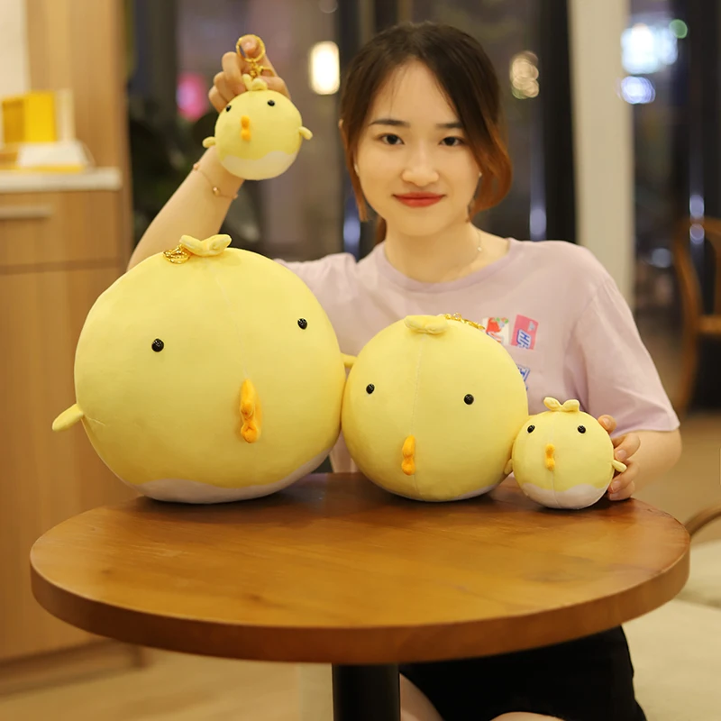 Korean Drama Same Item By Li Junji Kawaii Yellow Chicken Plush Toys for Children Stuffed Animal Dolls Pillow Soft Cute | Игрушки и хобби