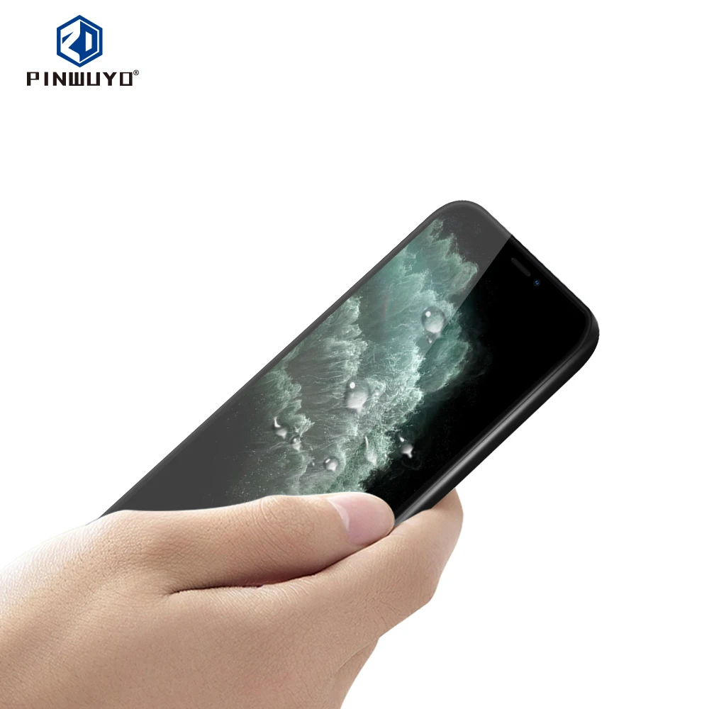 PINWUYO изогнутое стекло для iPhone 11 Pro 3D закаленная пленка для iPhone 11 Pro Max 6,5 ''протектор экрана