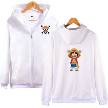 

Zipper Hoodie Sweatshirt Hip Hop Brand Hoodies Print Hot Fashion Cartoon Moletom Feminino Unisex Men 5 Colors Casual Hooded Full