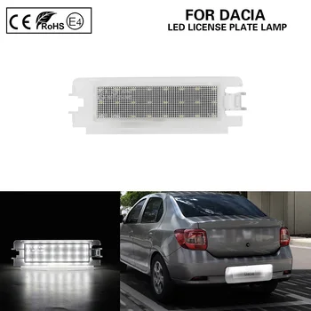 

1 Piece LED License Plate Light Number Plate Lamp For Dacia Sandero II 2013-UP Logan II 2013-UP