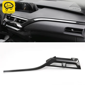 

CARMANGO Car Styling Center Console A/C Air Vent Outlet Panel Cover Trim Frame Sticker Interior Accessories for Lexus UX 2019
