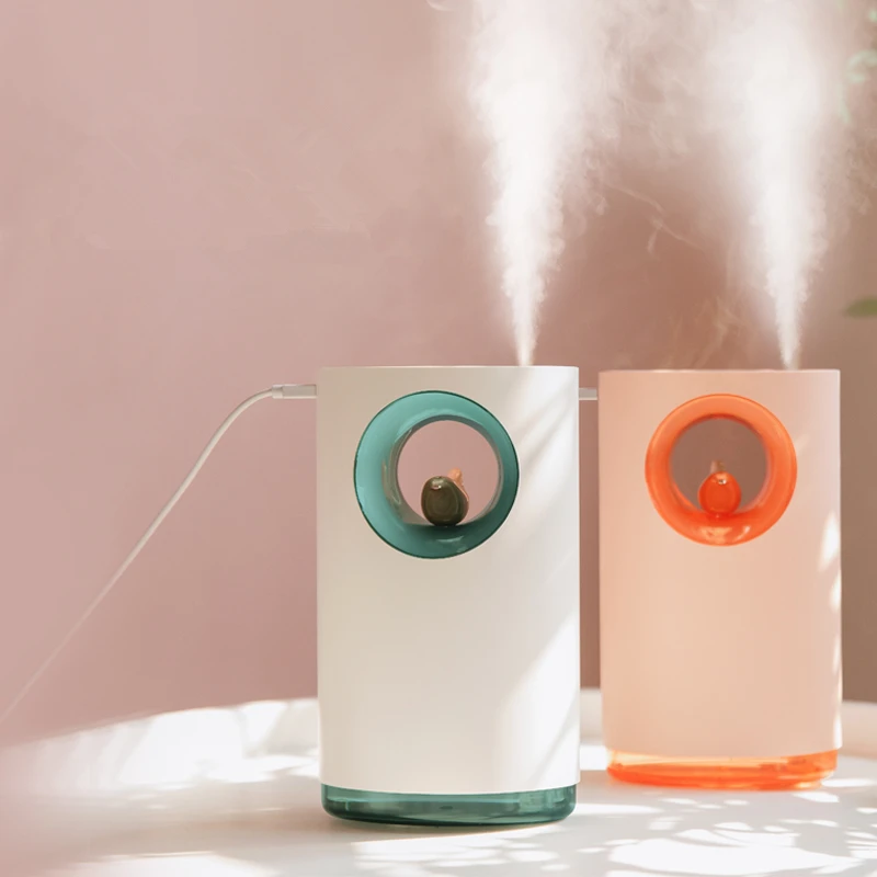 Günstig Musik Luftbefeuchter Beruhigende Stress Entlasten Natur Vogel Song 400ML USB Aroma Ätherisches Öl Diffusor Lampe Humidificador Zerstäuber