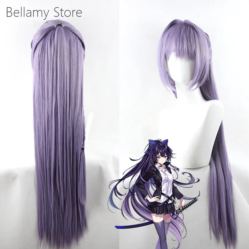 

Honkai Impact Raiden Mei cosplay costume wigs cos hairewear+wig cap
