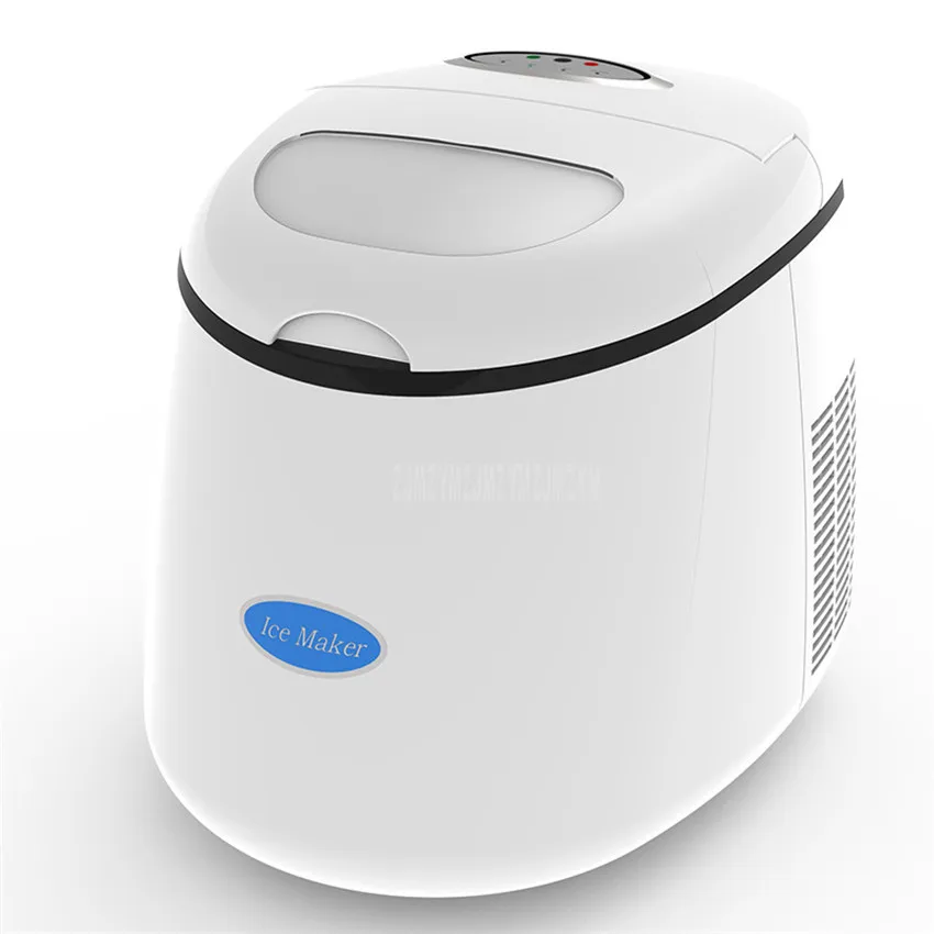 

10kg/24h Automatic Electric Ice Maker Cylindrical Shape Ice Cube Making Machine For Milk Tea Coffee Bar Shop 150W 220V ZB-01
