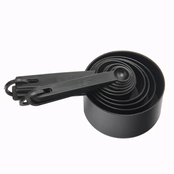 

10pcs/set Home Plastic Practical Baking Tool Portable With Scale Handle Accessories Cooking Kitchen Measuring Spoon