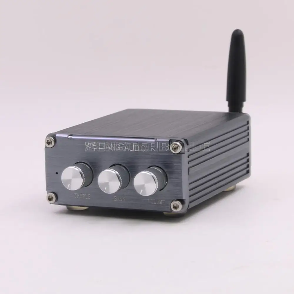 

DP4 Mini Bluetooth Digital Amplifier Audio 15W+15W Bluetooth 4.2 HiFi Power Amplifier With Volume Adjustment Preamp