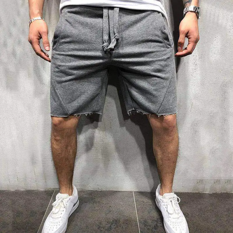 Pantalones cortos deportivos para hombre, ropa informal estilo Hip Hop, para gimnasio, verano, 2021