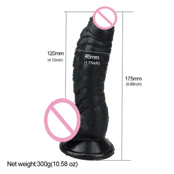 Realistic Dragon Dildo Strap On Animal Dildo Lesbian Anal Sex Toys Suction Cup Penis G-Spot Stimuate Big Dick Adult Sex Products 6