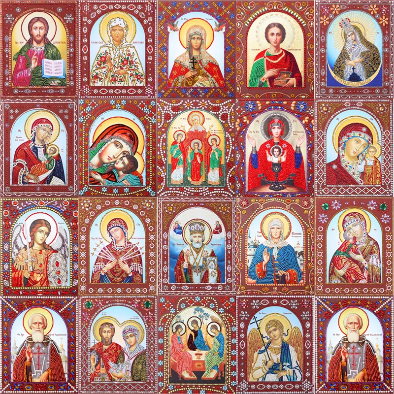 5d-Diy-Special-Shape-Diamond-Painting-Religion-Icon-Partial-Diamond-Embroidery-Virgin-Mary-Rhinestone-Picture-Diamond