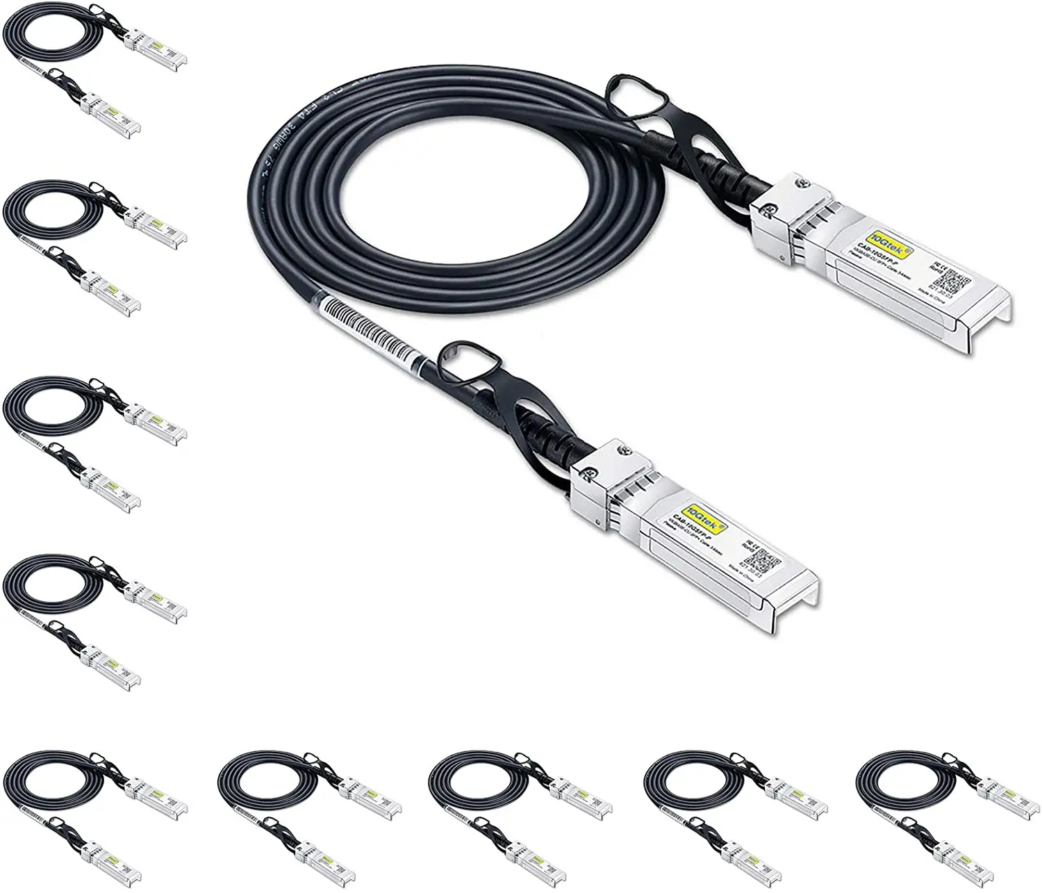 10G SFP 10GBASE-CU Direct Attach Copper Twinax Cable Passive 5-Meter DAC Cable for Cisco 5M 