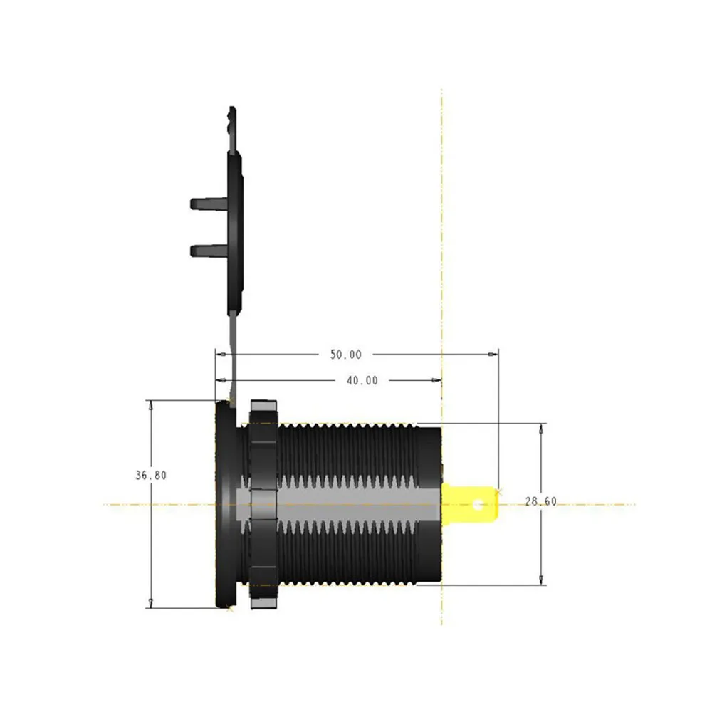 Универсальный 12 V-24 V зарядное устройство для мотоцикла 5V 3.1A QC 3,0 USB мотоцикла Лодка Автомобильный Зарядное устройство адаптер светодиодный вольтметр с блоком питания постоянного тока выключатель