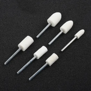 

For Rotary Tools Felt Polishing Buffing Wheels Buffering Pads Supplies Kit Set