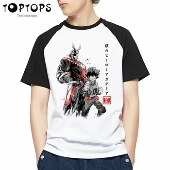 

Men's Boku No Hero Academia Anime T Shirt My Hero Academia T-Shirt Boy Casual Tshirt for Man Tops Male Streetwear Tees Shirts