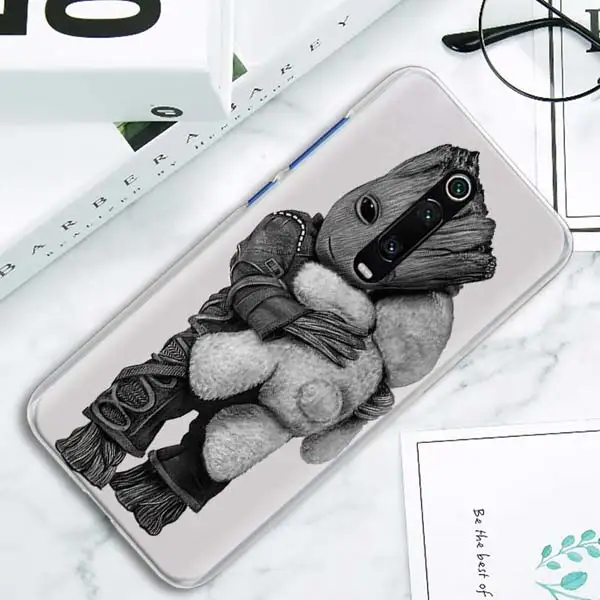 H01 Стражи Галактики Чехлы Marvel чехол для Xiaomi A1 A2 Lite A3 CC9 CC9E 9 Pro 8 Lite 5X 6X Play Poco F1 жесткий чехол для телефона - Цвет: H01