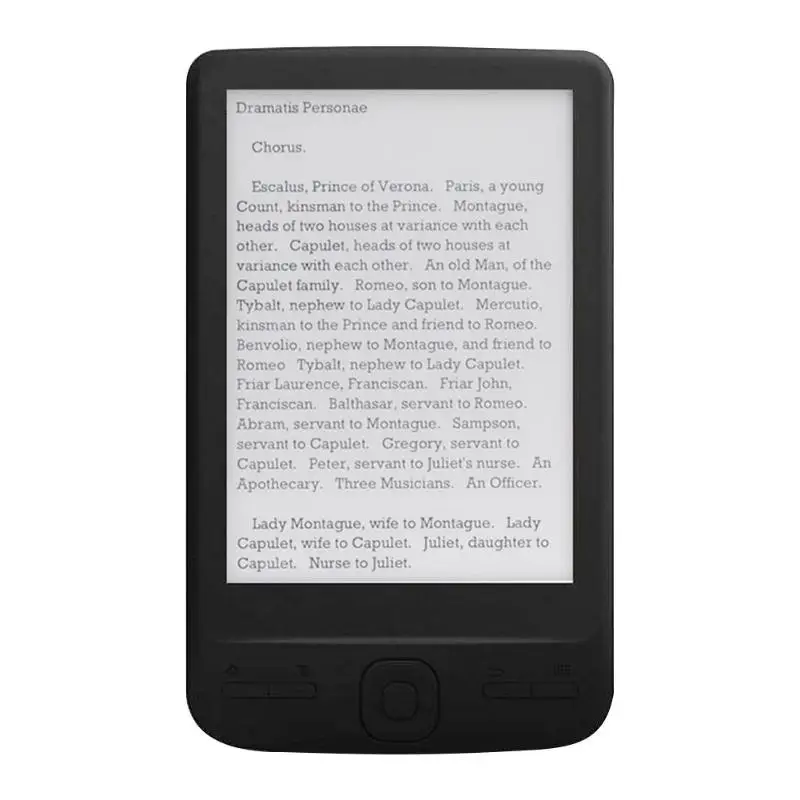 Прочный Мини 4,3 дюймовый считыватель электронных книг с экраном E-Ink электронная Бумажная книга с передним светильник с поддержкой карт TF подарок для сотрудников