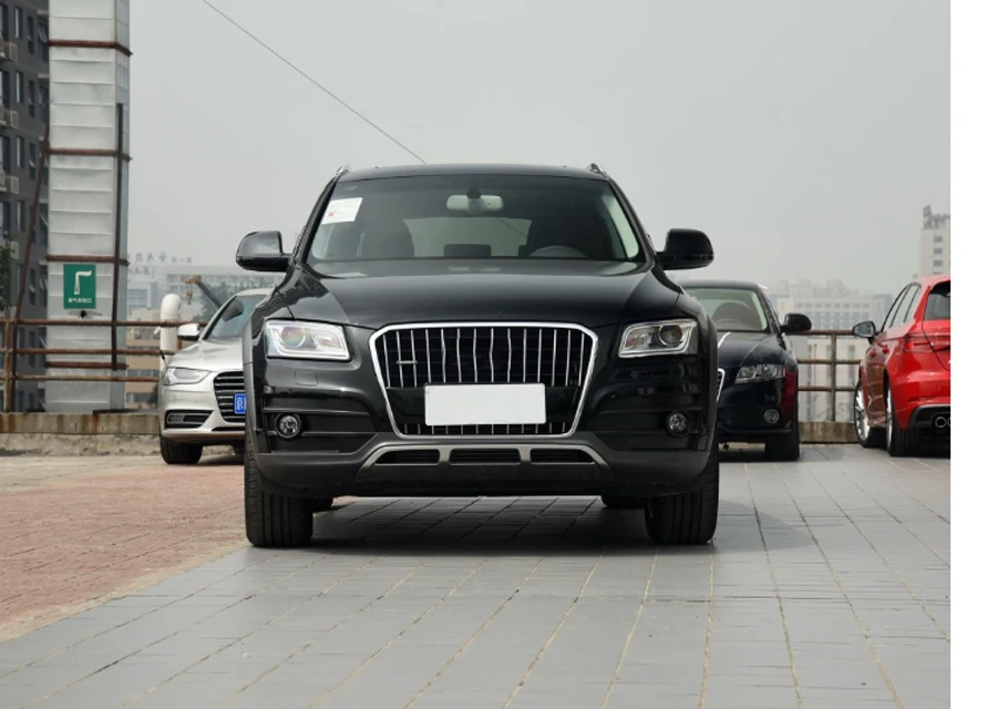 Для audi q5- корпус фары черный корпус крышка объектива абажур фара черная основа черный пластиковый дом черный корпус