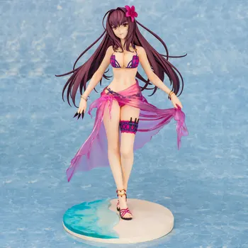 

31cm Fate/grand Order Servant Scathach Swimsuit Japanese Anime Figures Action & Toy Figures Pvc Model Collection