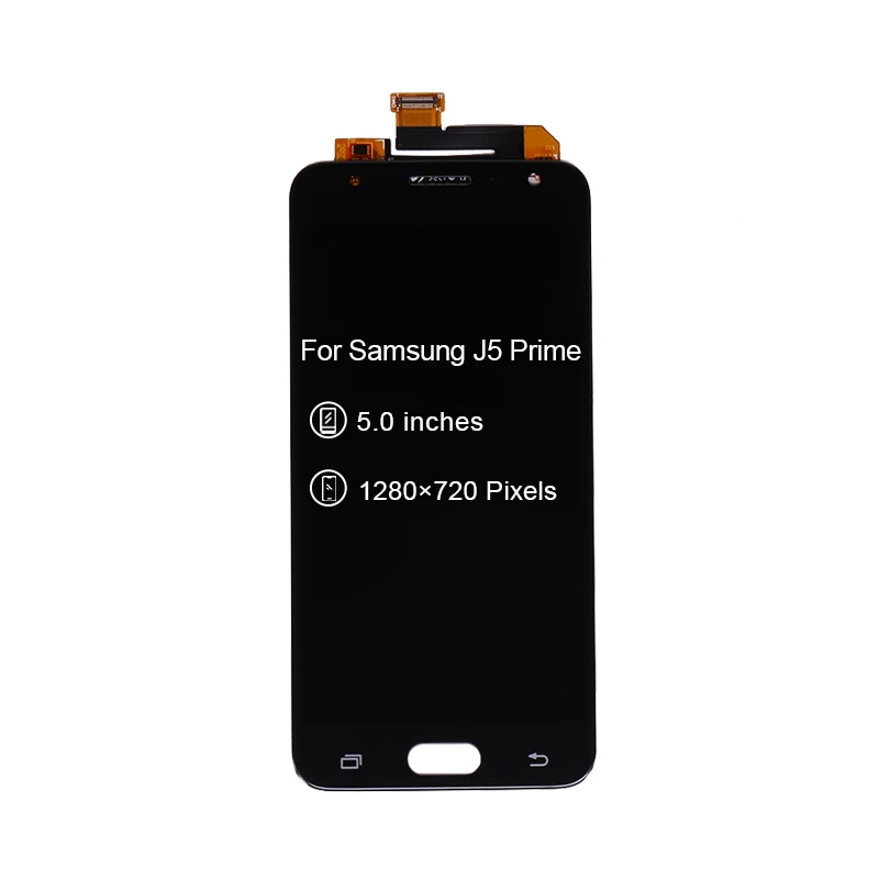 10 шт./лот для samsung для Galaxy J5 Prime lcd G570F G570 SM-G570F дисплей с сенсорным экраном дигитайзер с двумя отверстиями DHL EMS