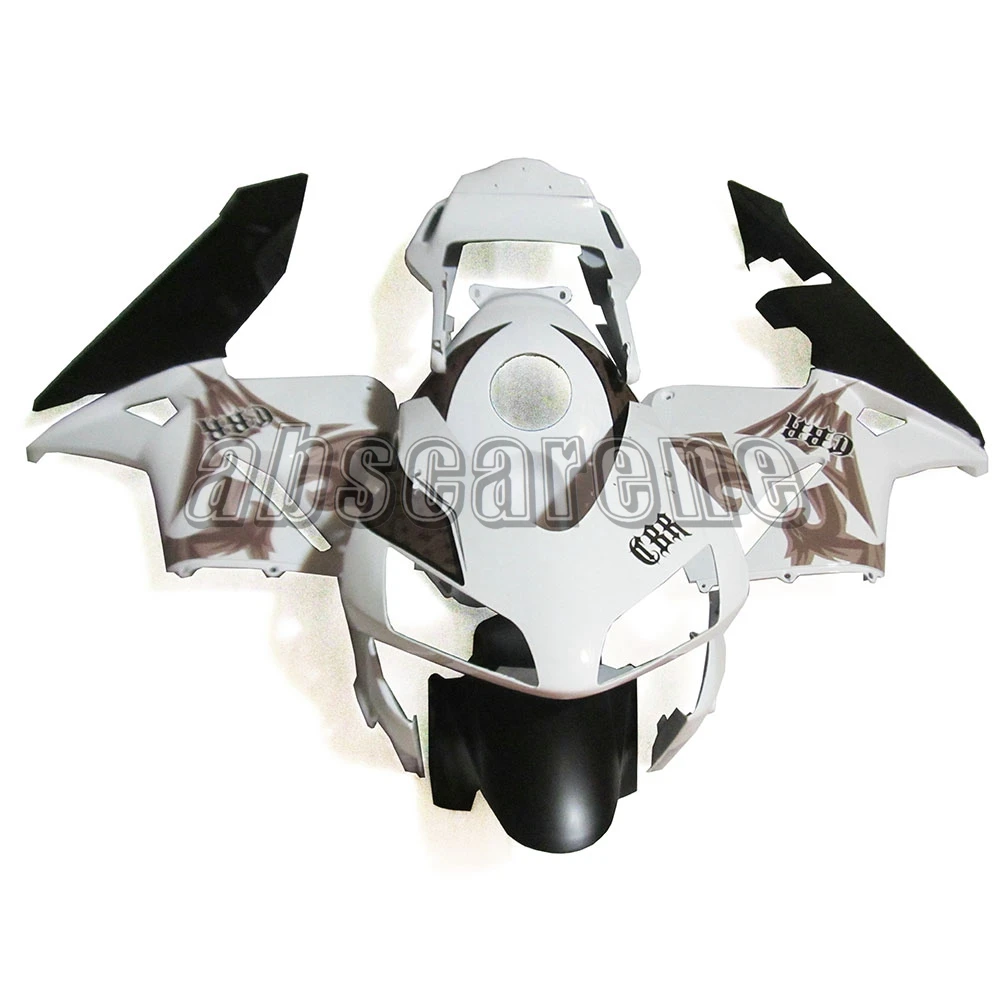 ABS Plastic Full Fairings For Honda CBR600RR 2003 2004 CBR 600 RR 03 04 Injection Motorcycle Cowlings White Matte Black Bodywork |