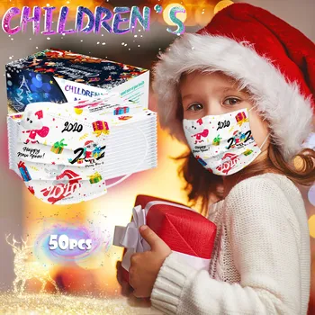 

Children's Mask Disposable Mascarillas Face Mask 3ply Ear Loop 50pc Filter Hygiene Thicken Children's Face Mouth Mask Earloop