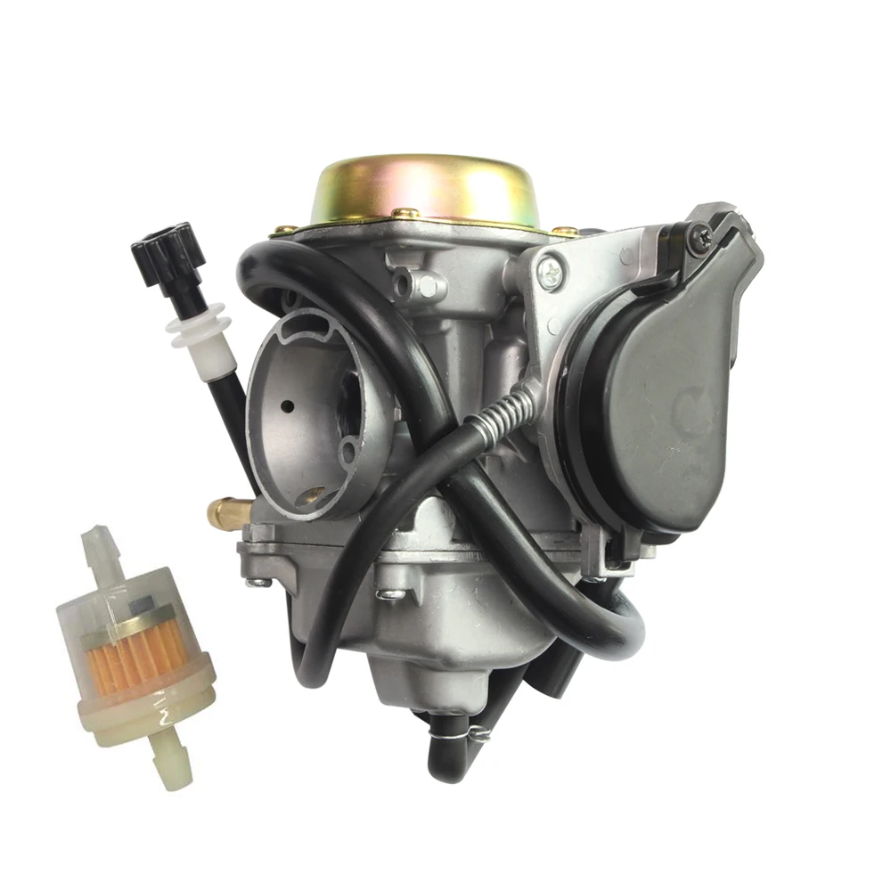 Карбюратор карбюратора для Suzuki LT-F400 LTF400F eger 400 2002-2007 Linhai 400cc Bighorn ATV Quad UTV IRS Vergaser lh180mq.