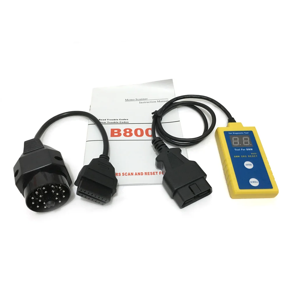 B800 obd2 Подушка безопасности сканер и Resetter инструмент для BMW Fit E36 E46 E34 E38 E39 Z3 Z4 X5