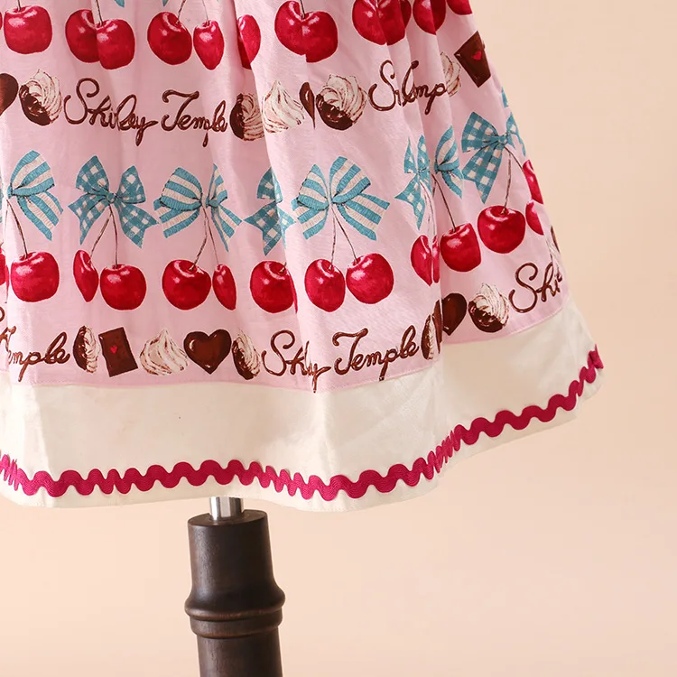 

New Style Girls Summer Skirt Spain Princess Style Girls Dress Shirley Temple Shirly Temple