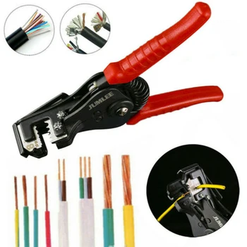 

Wire Stripper Self-Adjusting Insulation Automatic Wire Strippers Stripping Range 0.5-6mm Crimper Crimping Plier Cutter Tool